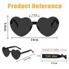 Sunglasses Team Bride, Heart Sunglasses, Black, Pack of 8 Jga