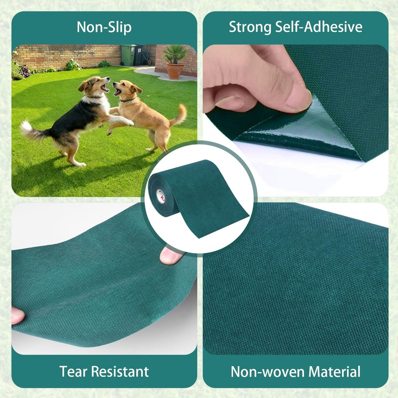 DGSL 6Inch x 36Ft Turf Tape, Artificial Grass Turf Seaming