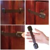 8 Pack Brown Child Safety Cabinet Locks - Viaky Adjustable