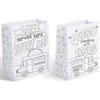 Fun Express Color-Your-Own Food Truck VBS Cardstock Take Home Bags