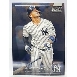 Gleyber Torres Baseball Card 2022 Topps Stadium Club Chrome #239