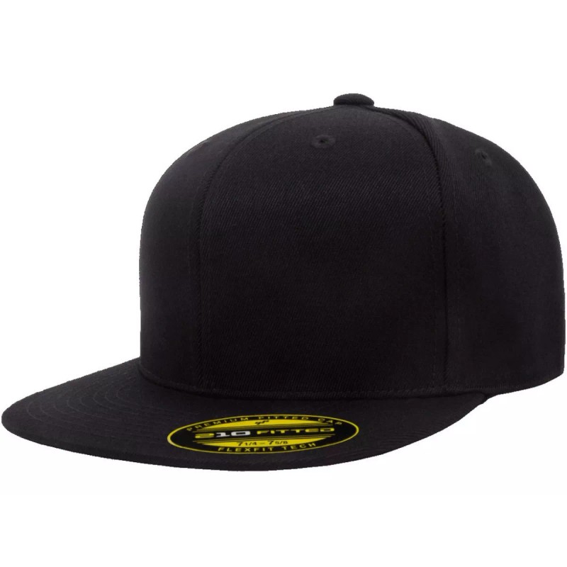 Flexfit Gorra Cerrada Flexfit Premium Plana Béisbol Negra Lisa Adult