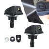 Sumjig 2 PCS Windshield Washer Nozzles, Car Wiper Nozzles, Single