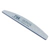 TNBL Nail File Professional Quality (100/180 Grit Half Moon Zebra)