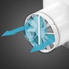 AWENTA Universal non-return valve for all fans, diameter 150 mm,