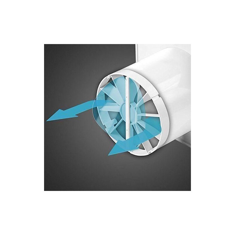 AWENTA Universal non-return valve for all fans, diameter 150 mm,