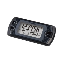 YAMASA EX-500B Pedometer, Pocket/Bag-In Pedometer, Pocket Pedometer, Pearl Black