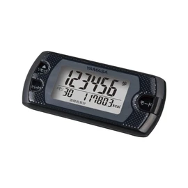 YAMASA EX-500B Pedometer, Pocket/Bag-In Pedometer, Pocket Pedometer, Pearl Black