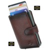 VISCONTI Atelier Collection Noah Leather Ejector Card Wallet RFID Blocking