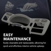 G-PLUS Cluster Dash Radio Bezel Double Din Compatible with Chevy