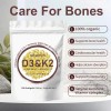 4 Paquetes De Vitamina D3 10,000 Ui + K2 (mk7)