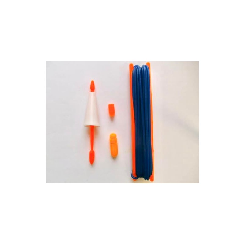 All Round Purpose Pole Elastication Kit Size 16-20 Blue elastic