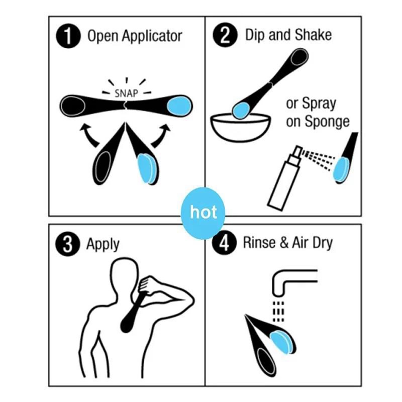 Self Tanning Back Applicator - Reusable Tool for Back Application