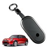 KUNGKIC Aluminum Alloy Leather Protector Smart Key Case Keychain for