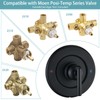 Replacement for Moen Posi-Temp Valve Only Shower Faucet Trim Kit