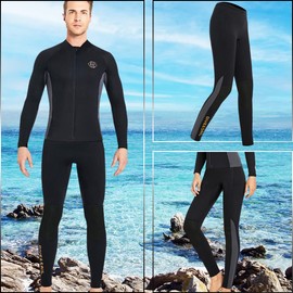 Wetsuit Pants 2mm Neoprene Pants Men Surfing Pants Keep Warm for Diving Surfing Swimming Snorkeling Scuba Kayaking Pants S Size