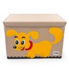 HYGGE + Animial Toy Storage Bin with Lid 20.8" x