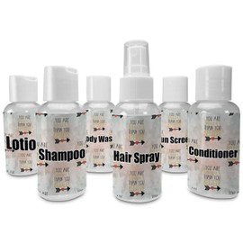 Inspirational Quotes Travel Bottles