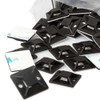 Zip Tie Mounts - Small Cable Tie Adhesive Mount, 1in/25mm