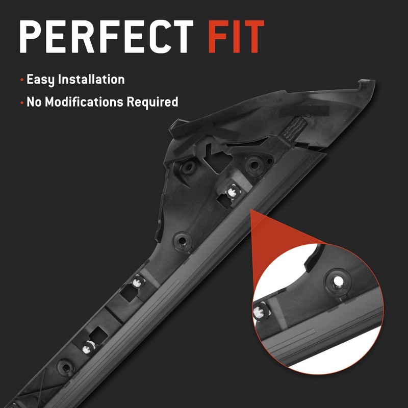 HYR A-Pillar Windshield Trim Molding Set Fit for Ford Explorer
