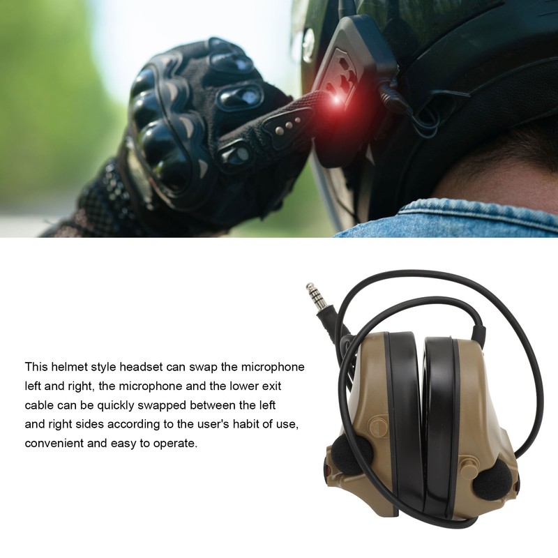 Noise Canceling Earmuffs Large Range Adjustable Easy Using Helmet Way