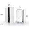 Retoo Wireless Doorbell, Front Door Bell, Wireless Set Range 240