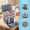 Sewing Accessories Organizer, Double Layer Sewing Supplies Organizer with Detachable