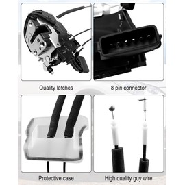 Vaticas Front Driver Side Door Lock Latch Actuator Fit for Fit for Infiniti EX35 EX37 QX50 2008-2017 Replace 80501-1BA0A Front Left Door Lock Actuator