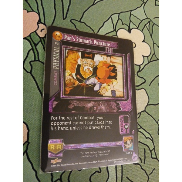 DragonBall Gt Ccg Tcg Pan's Stomach Puncture P2 Promo Score