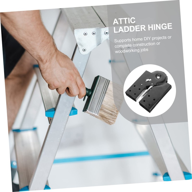 2pcs Ladder Heavy Duty Hinge,Step Ladder Hinges Folding,Heavy Duty Ladder