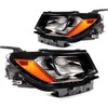 SELEAD Headlight Assembly Fit 2017-2021 for JEEP COMPASS Pair Headlights