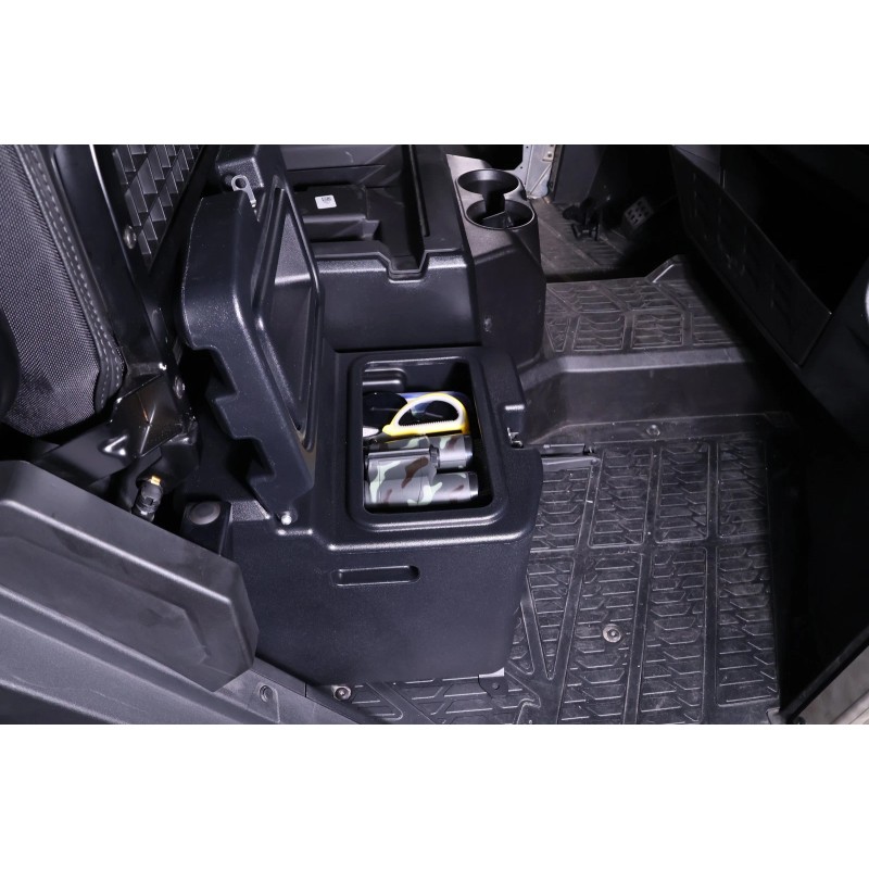 MOMIRAC Large Under Seat Storage Box Holder for Polaris Ranger