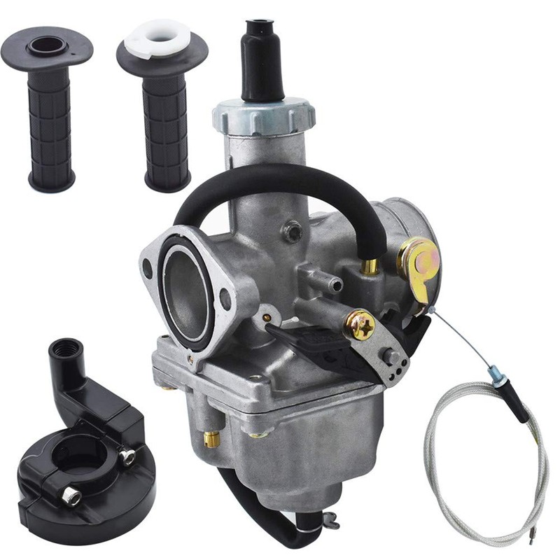 ALL-CARB Carburetor Carb with Handlebar Grips and Throttle Cable Replacement