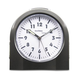 Technoline Geneva 3XL Premium Alarm Clock Jumbo Metallic Charcoal