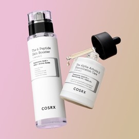 COSRX Alpha-Arbutin Spot Fading Booster Set (Alpha-Arbutin 50ml + Peptide 150ml) / Hypoallergenic Blemish Care