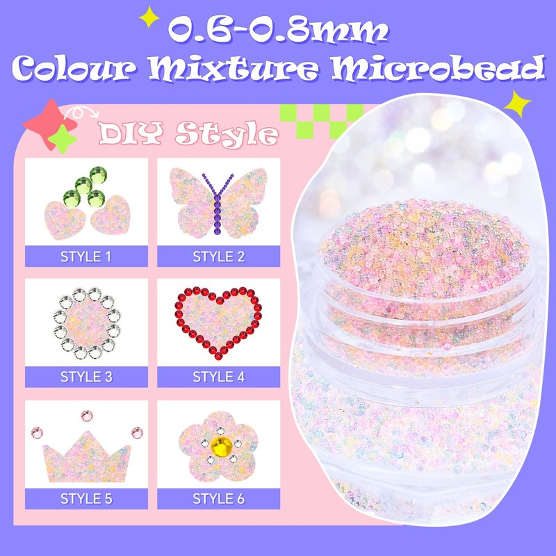 WATRZ Teeth Gem Kit,Tooth Gems Kit for Teeth DIY Crystals