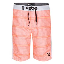 Hurley Boys' Classic Board Shorts, Bright Mango, 10
