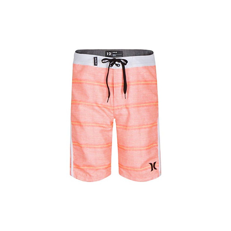 Hurley Boys' Classic Board Shorts, Bright Mango, 10
