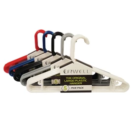 Orwell Original Large Plastic Hanger 5pk