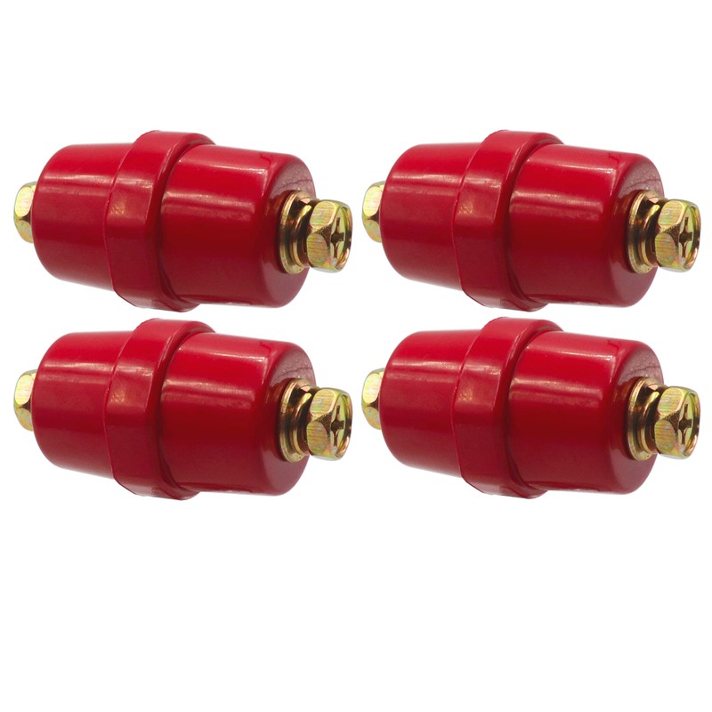 LBY 4pcs Busbar Insulator, SM-51 Polyester Insulated Junction Post with