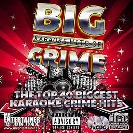 Mr Entertainer Big Karaoke Hits of Grime - Double CD+G (CDG) Pack. 40 Top UK Rap Songs