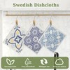 BOBASH 6 Pack Swedish Dishcloths, Kitchen Cloth Dish Cloths Eco-Friendly