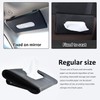 ZBHDEYG 2 Pieces Car Tissue Box Holder Car Tissue Box