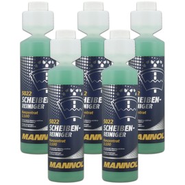 5x 250 ml concentrated Clear Mannol