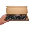 (Pack of 150 pcs) Metal Roofing Screws, 4.8 x 25