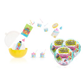 MGA's Miniverse Make It Mini Cafe Series 5 (3 Pack), Mini Collectibles - Mystery Blind Packaging, DIY, Resin Play, Replica Food, NOT EDIBLE, Collectors, 8+