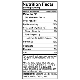 Everything Bagel Seasoning (1 lb) by Pure Organic Ingredients, Eco-Friendly Packaging, Punch Up Texture & Flavor in Any Recipe, Great for Snacks or Salads, Evenly Mixed for Consistency