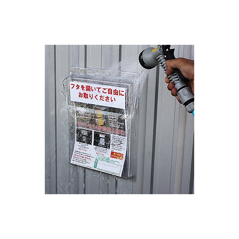 Infopak A4 (Stickered), Outdoor Flyer Case, Ultra-Light, Easy Installation, #31010