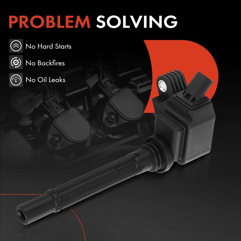 A-Premium Engine Ignition Coil Pack Compatible with Jeep Wrangler 2018-2024,