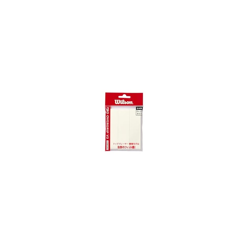 Wilson WR8449801001 Tennis Badminton Grip Tape Pro Overgrip V2.0, 3